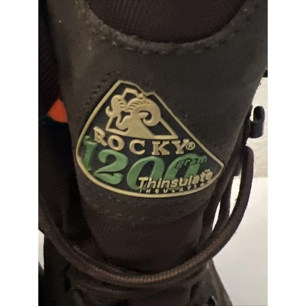 Rocky Blizzard‎ Stalker Waterproof 1200G Insulated Boot Mens Sz 8 Leather 8